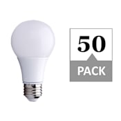 Simply Conserve Pack of (50) - 12 Watt Dimmable Medium (E26) LED Bulb - 1100 Lumens, 2700K and 90 CRI N/A