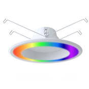 Simply Conserve 6" Integrated LED Reflector Smart Recessed Trim White