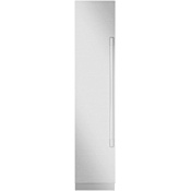 SKS 18 Inch Wide 115 Volt 9.6 Cu. Ft. Built-In Energy Star Panel Ready Column Freezer with LED Lighting Panel Ready