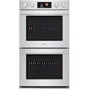 SKS 30 Inch Wide 9.4 Cu. Ft. Electric Double Oven with Convection Bake and Steam Cook Stainless Steel