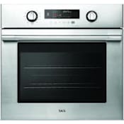 SKS 30 Inch Wide 4.7 Cu. Ft. Electric Single Oven with Broil Element and Convection Bake Stainless Steel