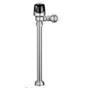 Sloan Exposed, Battery Powered, Sensor Activated Sloan Optima Plus Model Water Closet Flushometer for floor mounted or wall hung top spud bowls. Water Saver 3.5 GPF Chrome