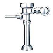 Sloan Exposed Continental Model Water Closet Flushometer for floor mounted or wall hung top spud bowls. Water Saver 3.5 GPF Chrome