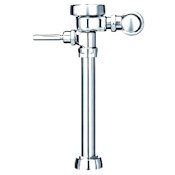 Sloan Exposed Continental Model Water Closet Flushometer for floor mounted or wall hung top spud bowls. Water Saver 3.5 GPF Chrome