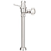 Sloan Conventional (3.5 gpf) Exposed Water Closet Flushometer, for floor mounted or wall hung 1-1/2" top spud bowls. Specifically engineered for salt water and severe water conditions. Chrome