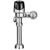 Sloan High Efficiency (1.28 gpf) Exposed, Battery Powered, Sensor Operated G2® Model Water Closet Flushometer for floor mounted or wall hung 1-1/2" top spud bowls. Chrome