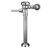 Sloan Exposed Service Sink Flushometer, for use with top spud service sinks. 6.5 GPF with the Regal XL which includes ADA Compliant Handle, Vandal Resistant Stop Cap with Set Screw, and Sweat Solder Adapter with Cover Tube and Cast Set Screw Wall Flange. Chrome