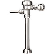 Sloan Exposed Water Closet Flushometer, for floor mounted or wall hung top spud bowls. Water Saver 3.5 GPF Chrome
