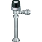 Sloan 1.28 / 1.6 gpf Exposed, Solar Powered, Sensor Activated Sloan SOLIS® Model Water Closet Flushometer for floor mounted or wall hung 1-1/2" top spud bowls. Chrome