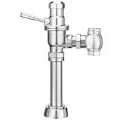 Sloan Low Consumption (1.6 gpf) Exposed Water Closet Flushometer, for floor mounted or wall hung 1-1/2" top spud bowls. Specifically engineered for salt water and severe water conditions. Chrome