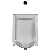 Sloan Efficiency 0.25 GPF Urinal with Rear Spud Placement and Royal Flushometer White
