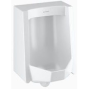 Sloan 0.125 to 0.5 GPF Standard Rear Spud HE Universal Urinal White