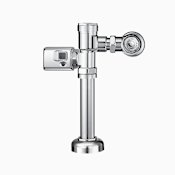 Sloan Optima SMO Exposed Sensor Operated 1.28 GPF Flushometer For Floor or Wall Mounted Toilets Polished Chrome
