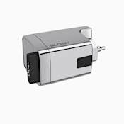 Sloan Battery-Powered, Sensor-Activated, Single-Flush Retrofit Conversion Kit for Exposed Closet Flushometers Chrome with Logo