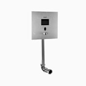 Sloan Solis 1.6 GPF Solar Powered Flushometer for Wall Hung or Floor Mount Water Closets with Small Wall Box Stainless Steel