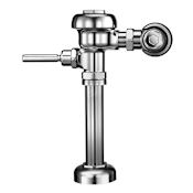 Sloan Regal 1.6 GPF ADA Flushometer with 1-1/2" Top Spud Placement and Bumper on Angle Stop Chrome