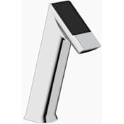 Sloan Basys 0.5 GPM Single Hole Bathroom Faucet with Battery Powered Infrared Sensor, Solar Harvesting and Integrated Mixing Valve Chrome