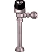 Sloan High-Efficiency - Full Flush (Large Button - 1.6 gpf) / Reduced Flush (Small Button - 1.1 gpf) Exposed, Solar Powered, Sensor Activated Sloan SOLIS® Dual Flush Water Closet Flushometer for floor mounted or wall hung 1-1/2" top spud bowls, with Smart Sense Technology™. Chrome