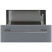 Smeg Linea 28 Inch Wide Electric Oven Warming Drawer with 6 Functions and Silicone Antislip Mat Silver