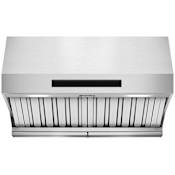 Smeg 213 - 599 CFM 30 Inch Wide Under Cabinet Range Hood with LED Lights and Touch Controls Stainless Steel