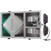 Soler and Palau 130 CFM Total Recovery Ventilation System for 1500 Square Foot Home from the TR Collection White