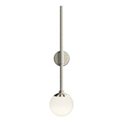 Sonneman Sabon 12" Tall LED Wall Sconce Satin Nickel