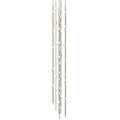 Sonneman Constellation 12" Wide Chandelier Satin Brass / White Optical