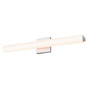 Sonneman Tubo Slim 24" LED Bath Bar with Flat Trim Polished Chrome
