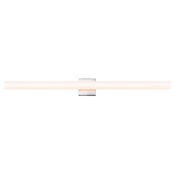 Sonneman Tubo Slim 40" LED Bath Bar with Flat Trim Polished Chrome