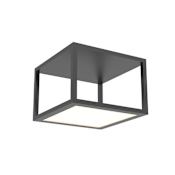 Sonneman Cubix 1 Light Medium LED Surface Mount Satin Black