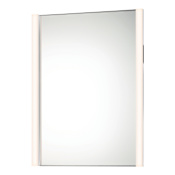 Sonneman Vanity 27" W x 36-1/4" H Modern Rectangular Framed Bathroom Mirror with LED Lighting Polished Chrome