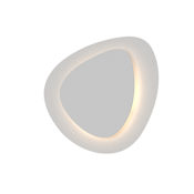 Sonneman Abstract Panels Single Light 14-1/2" High Integrated LED Wall Sconce with Metal Shade - ADA Compliant Textured White