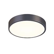 Sonneman Pi 12" Wide LED Flush Mount Ceiling Fixture Black Bronze