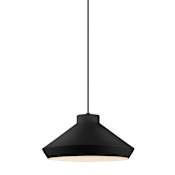 Sonneman Koma Meiji 1 Light Pendant Satin Black