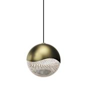 Sonneman Grapes 4" Wide LED Mini Pendant Brass