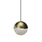 Sonneman Grapes 4" Wide LED Mini Pendant Brass