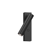 Sonneman Haim 6" Tall LED Wall Sconce with Shade Textured Black