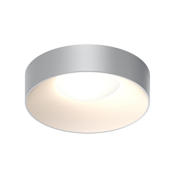 Sonneman Ilios 18" Wide LED Flush Mount Drum Ceiling Fixture - 277 Dove Gray