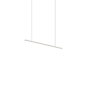 Sonneman Fino 36" Wide LED Suspension Linear Pendant Polished Chrome