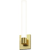 Sonneman 20" Tall LED Wall Sconce Satin Brass