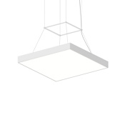 Sonneman Pi 24" Wide Suspension Pendant Satin White