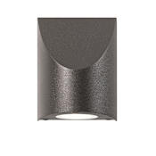 Sonneman Inside-Out Shear 1 Light 4" Wide ADA Compliant Indoor/Outdoor Wall Sconce Textured Bronze
