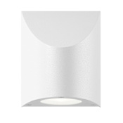 Sonneman Inside-Out Shear 1 Light 5" Wide ADA Compliant Indoor/Outdoor Wall Sconce Textured White