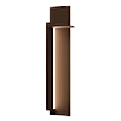 Sonneman Backgate 30" Left LED Sconce Textured Bronze
