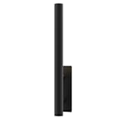 Sonneman Flue 2 Light 30" Tall LED Outdoor Wall Sconce Textured Black