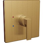 Speakman Lura Pressure Balanced/Thermostatic Valve Trim Only with Single Lever Handle - Less Rough In Brushed Bronze