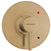 Speakman Neo Universal Valve Trim Only with Single Lever Handle - Less Rough In Brushed Bronze