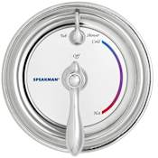 Speakman Sentinel Mark II Single Function Pressure Balance Valve Trim Only with Integrated Diverter - Less Rough In Polished Chrome