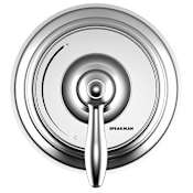 Speakman SentinelPro Single Function Pressure Balanced Valve Trim Only with Single Lever Handle - Less Rough In Polished Chrome