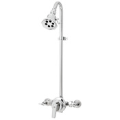 Speakman Sentinel Mark II 2.5 GPM Shower Trim Package with Multi Function Shower Head for Outdoor Use Polished Chrome
